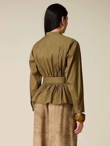 oltre Blouse in Green