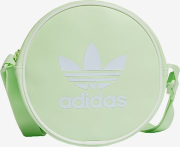 ADIDAS ORIGINALS Crossbody Bag in Green: front