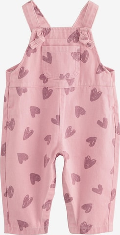 Next Latzhose in Pink: Vorderseite