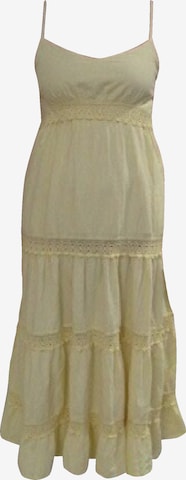 Apricot Crochet Detail Cami Maxi Dress ' ' in Gelb: Vorderseite