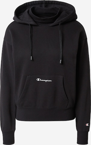 Champion Authentic Athletic Apparel Sweatshirt in Schwarz: predná strana