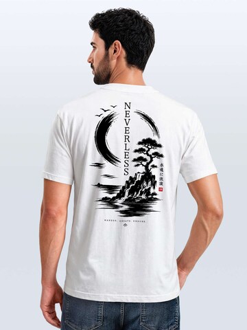 Neverless Shirt 'Spirit of Japan' in White