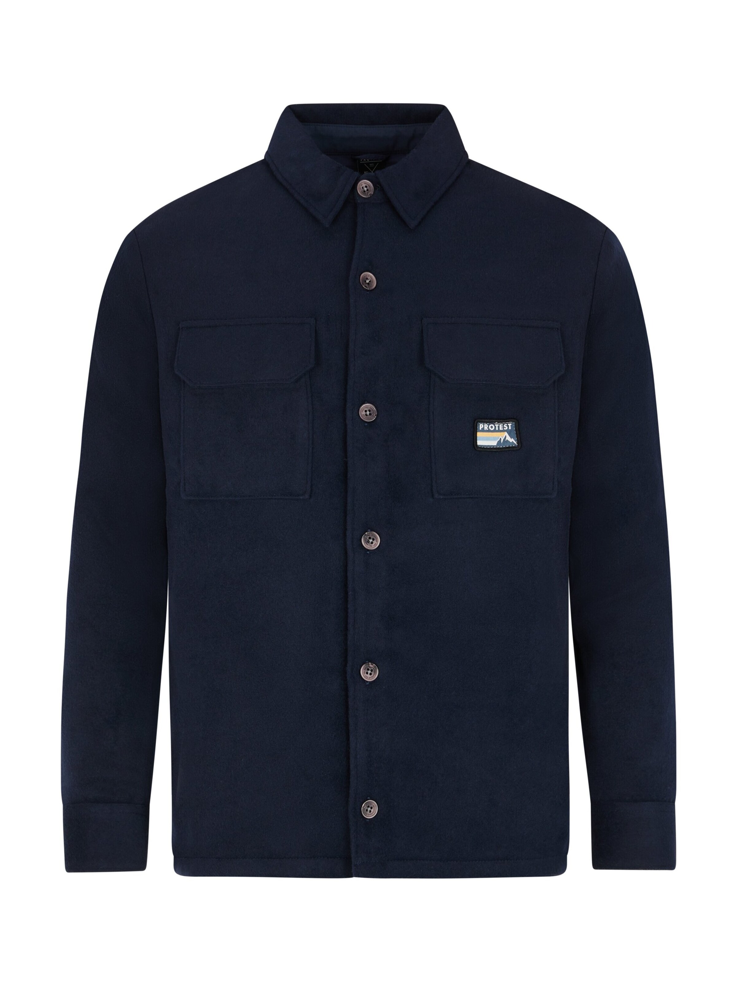 PROTEST Winterjacke 'PRTEVERLY'‌‌‌‌‌‌‌‌ in Blau: Vorderseite
