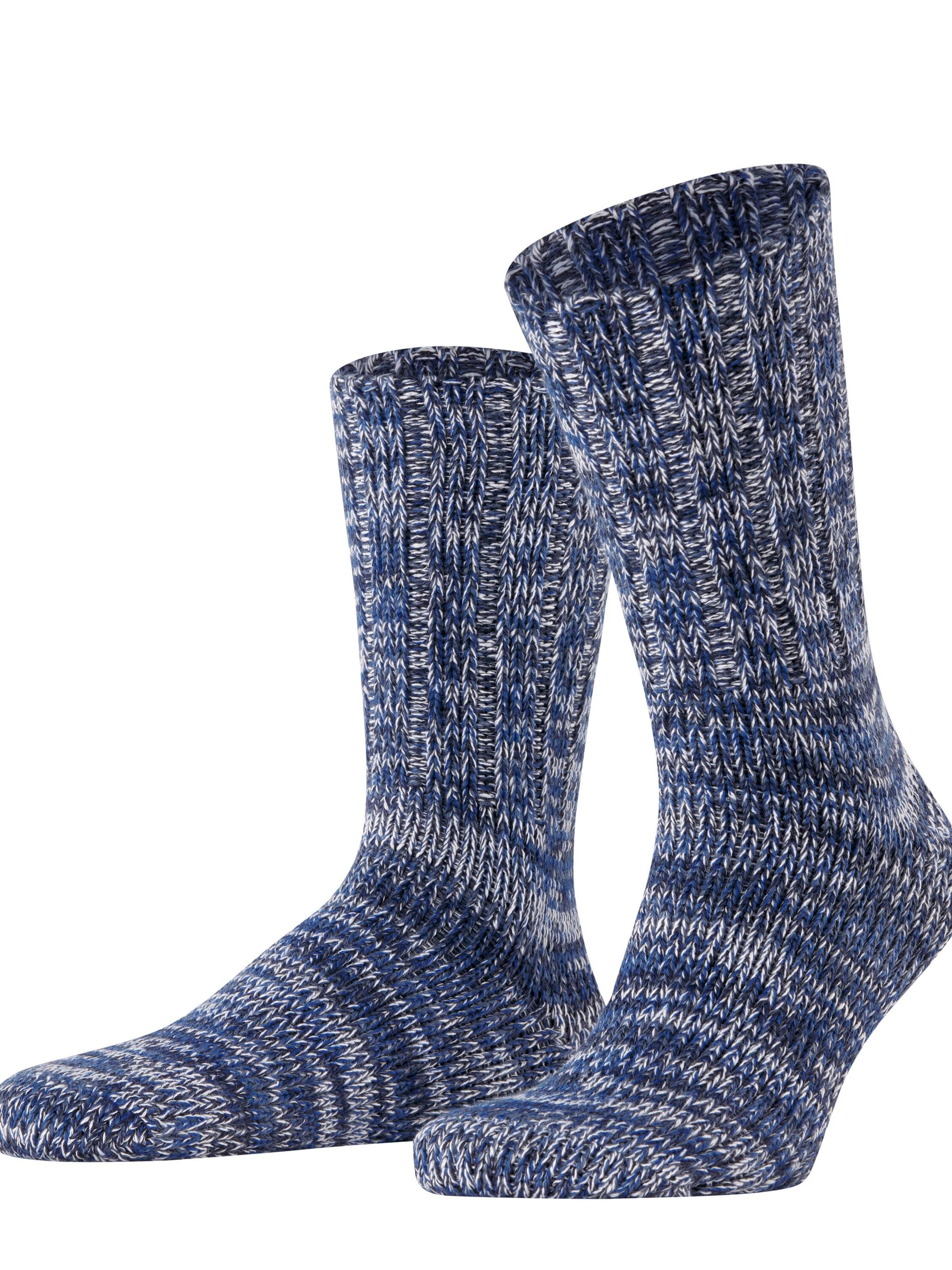 FALKE Socks 'Brooklyn' in Blue: front