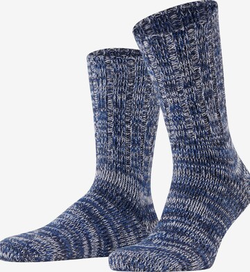 FALKE Socks 'Brooklyn' in Blue: front