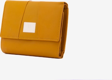 Laura Biagiotti Portemonnaie in Gelb: Vorderseite