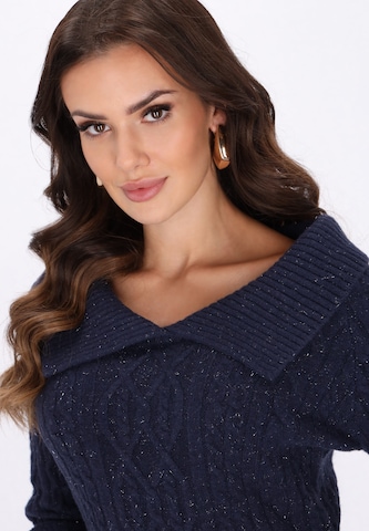 faina Sweater in Blue