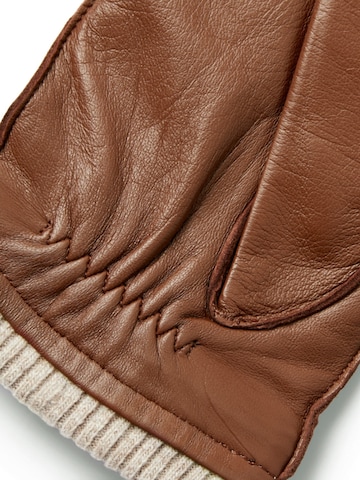 Trendhim Full finger gloves 'Fjeld' in Brown