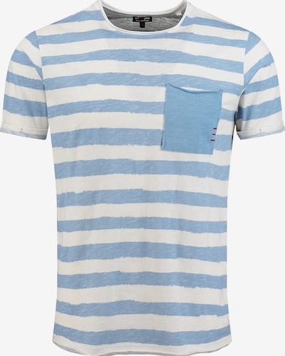 Key Largo Majica 'CAMPAIGN' u plava / bijela, Pregled proizvoda