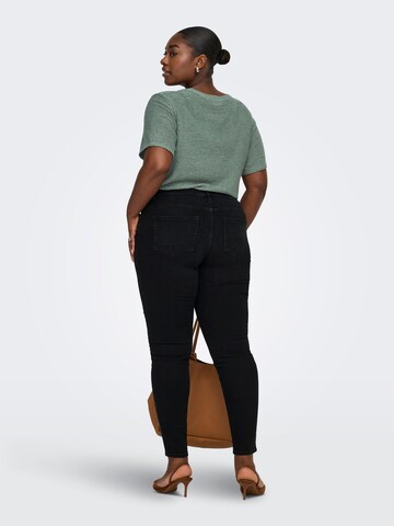 Skinny Jeans 'CARWilly' di ONLY Carmakoma in nero