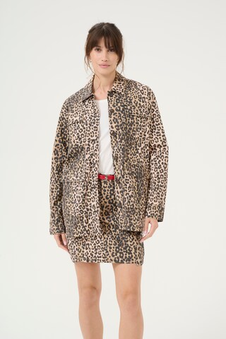 Veste mi-saison 'CUHalina' CULTURE en beige : devant