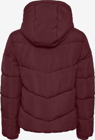 PIECES Winter jacket 'JAMILLA' in Red