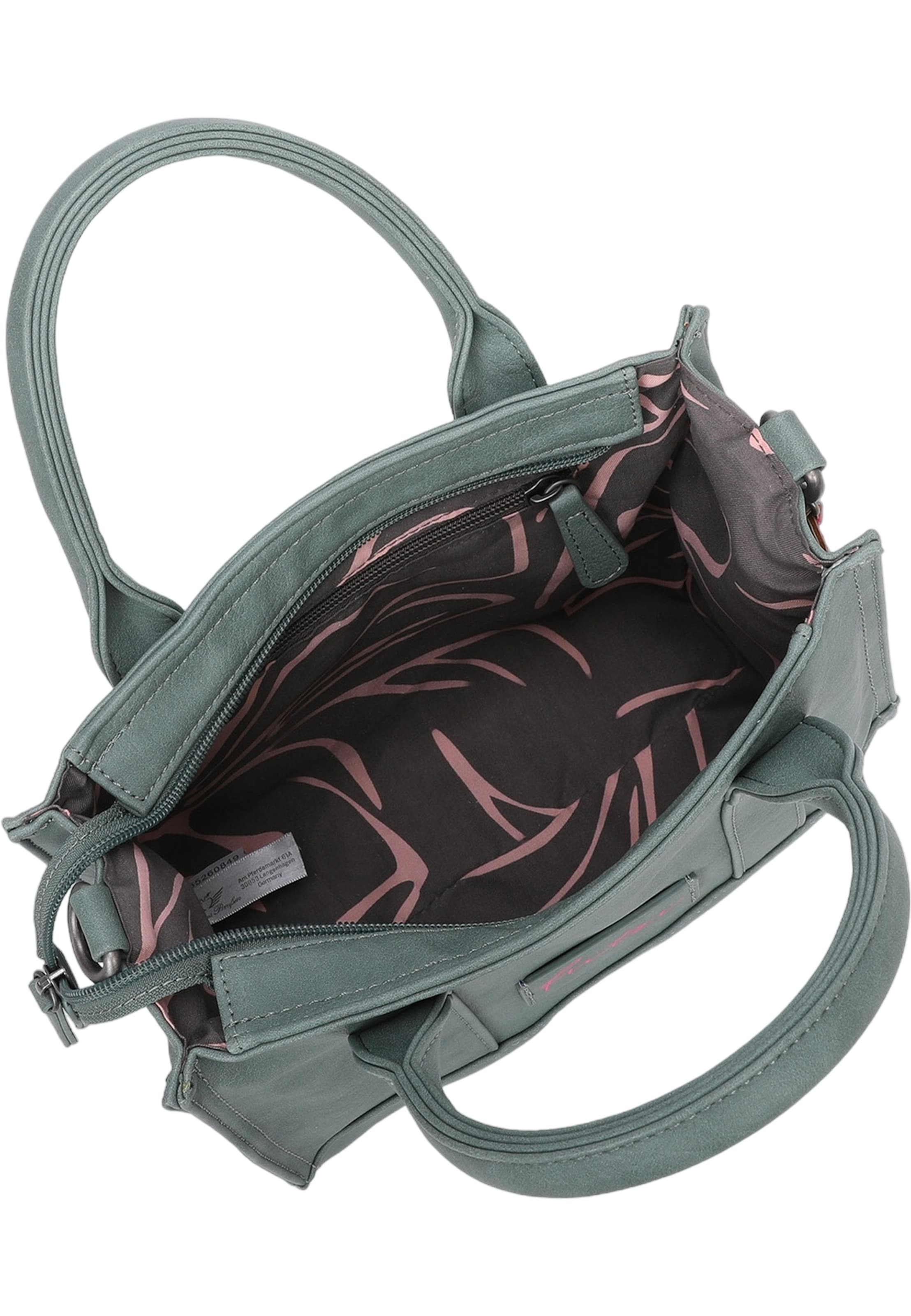 Fritzi aus Preußen Handbag 'Eco Square' in Green