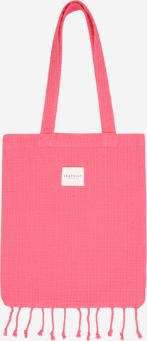 Serviette de plage Seafolly en orange : devant