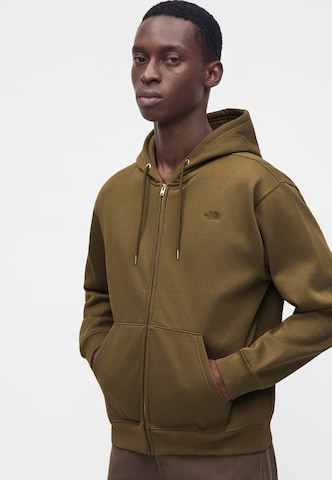 THE NORTH FACE Sweatshirt 'ESSENTIAL SIMPLE DOME' in Groen: voorkant