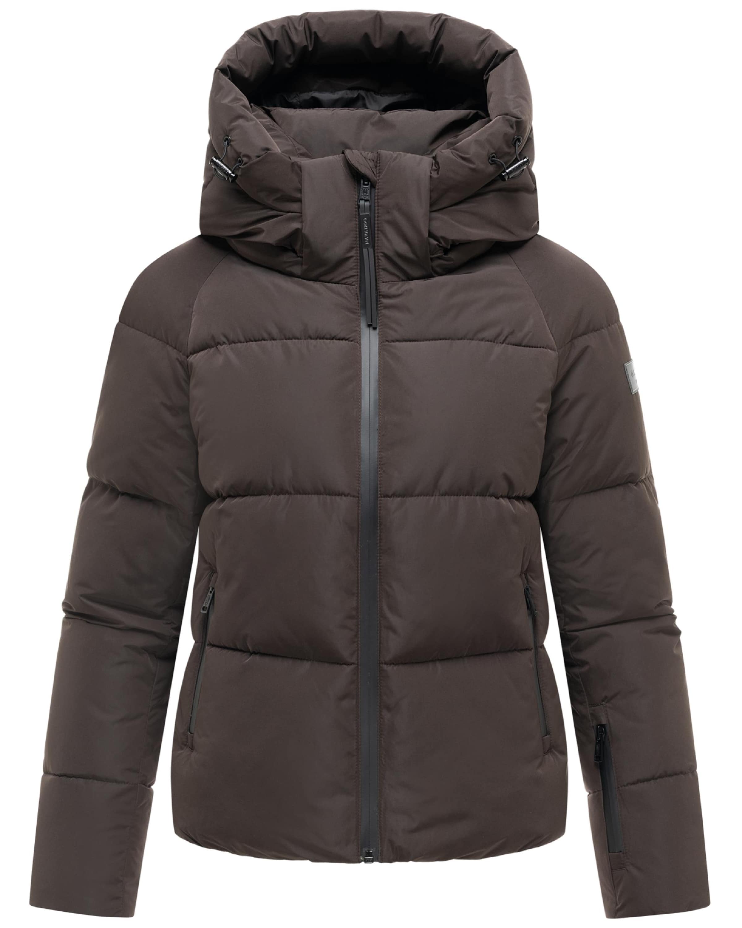NAVAHOO Winterjacke 'Frostherz XIV' in Braun: Vorderseite