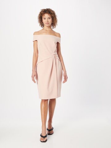 Robe de soirée 'Saran' Lauren Ralph Lauren en rose : devant