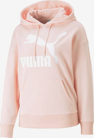 PUMA - Sweatshirt em rosa: frente