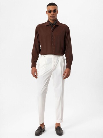 Antioch Comfort fit Overhemd in Bruin