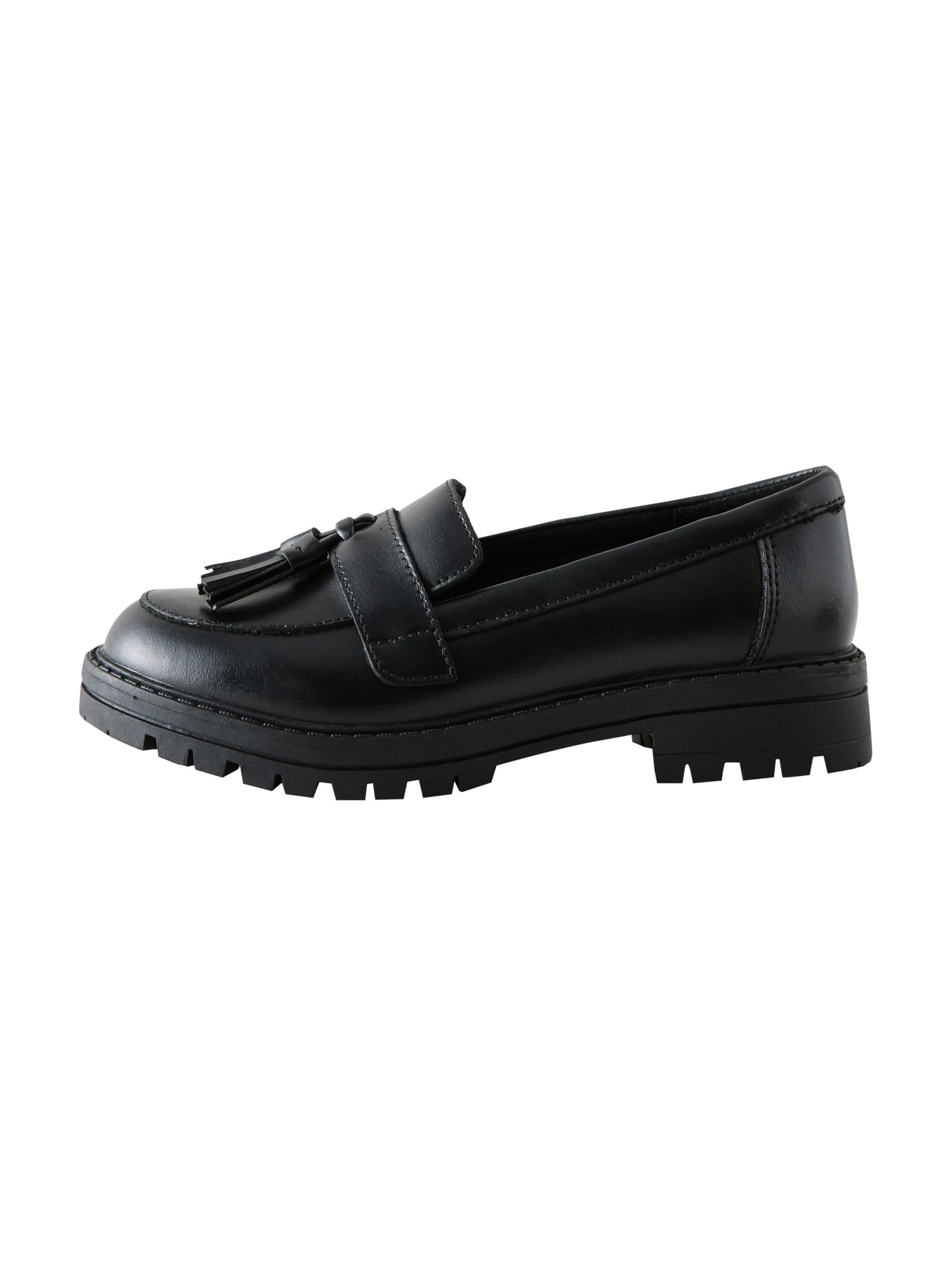 Next Slipper in Schwarz: Vorderseite