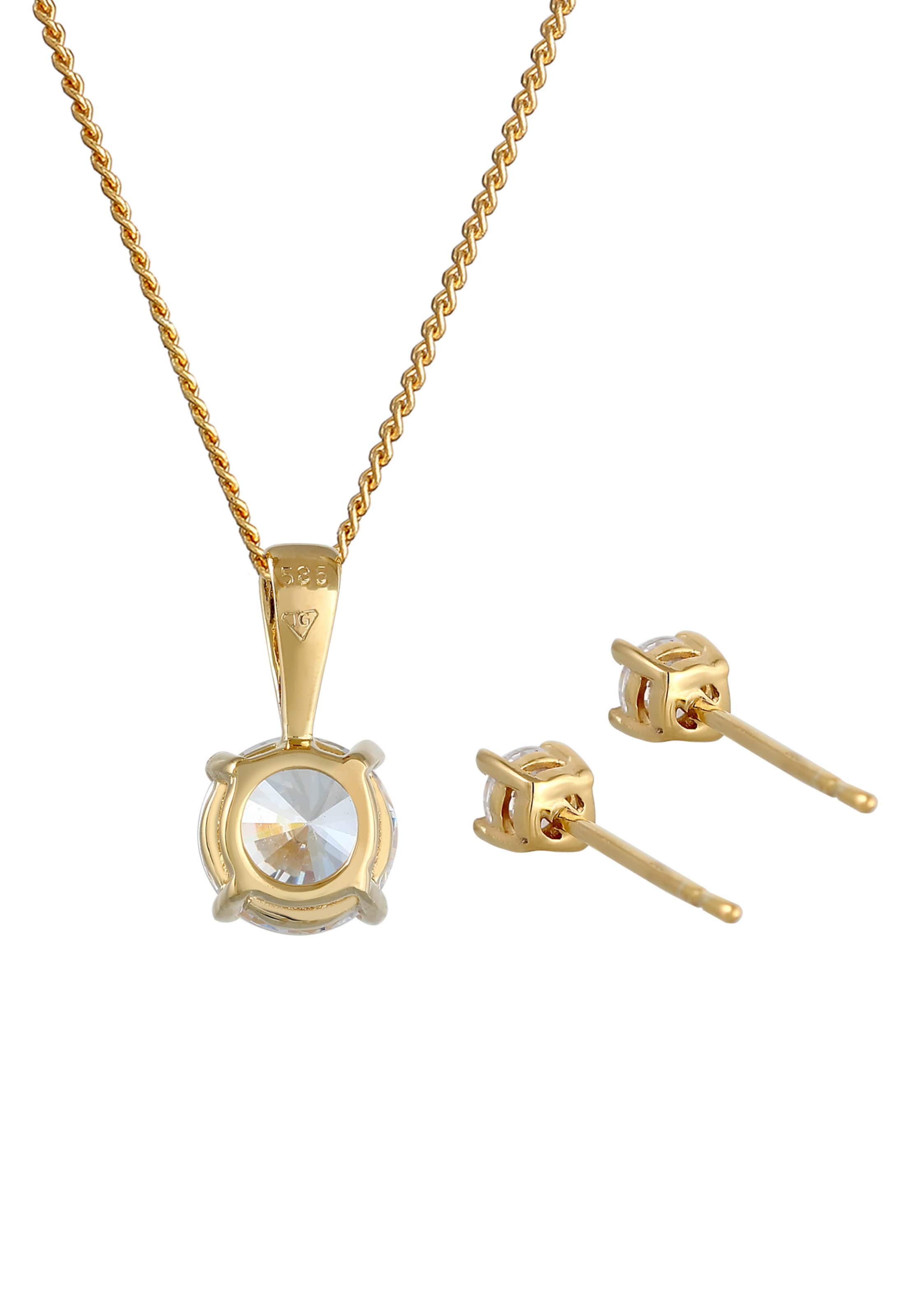 ELLI PREMIUM Sieraden set in Goud