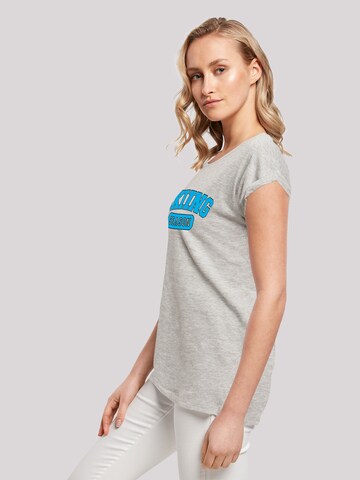 T-shirt 'Skiing Season Winter Sport' F4NT4STIC en gris