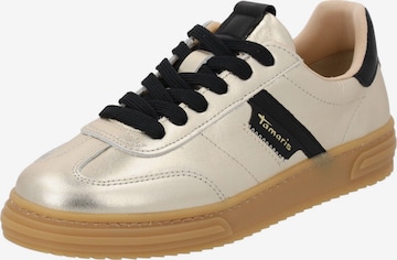 Tamaris - Sapatilhas baixas em ouro: frente