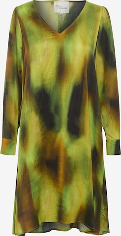 Robe 'Tamara' My Essential Wardrobe en vert : devant