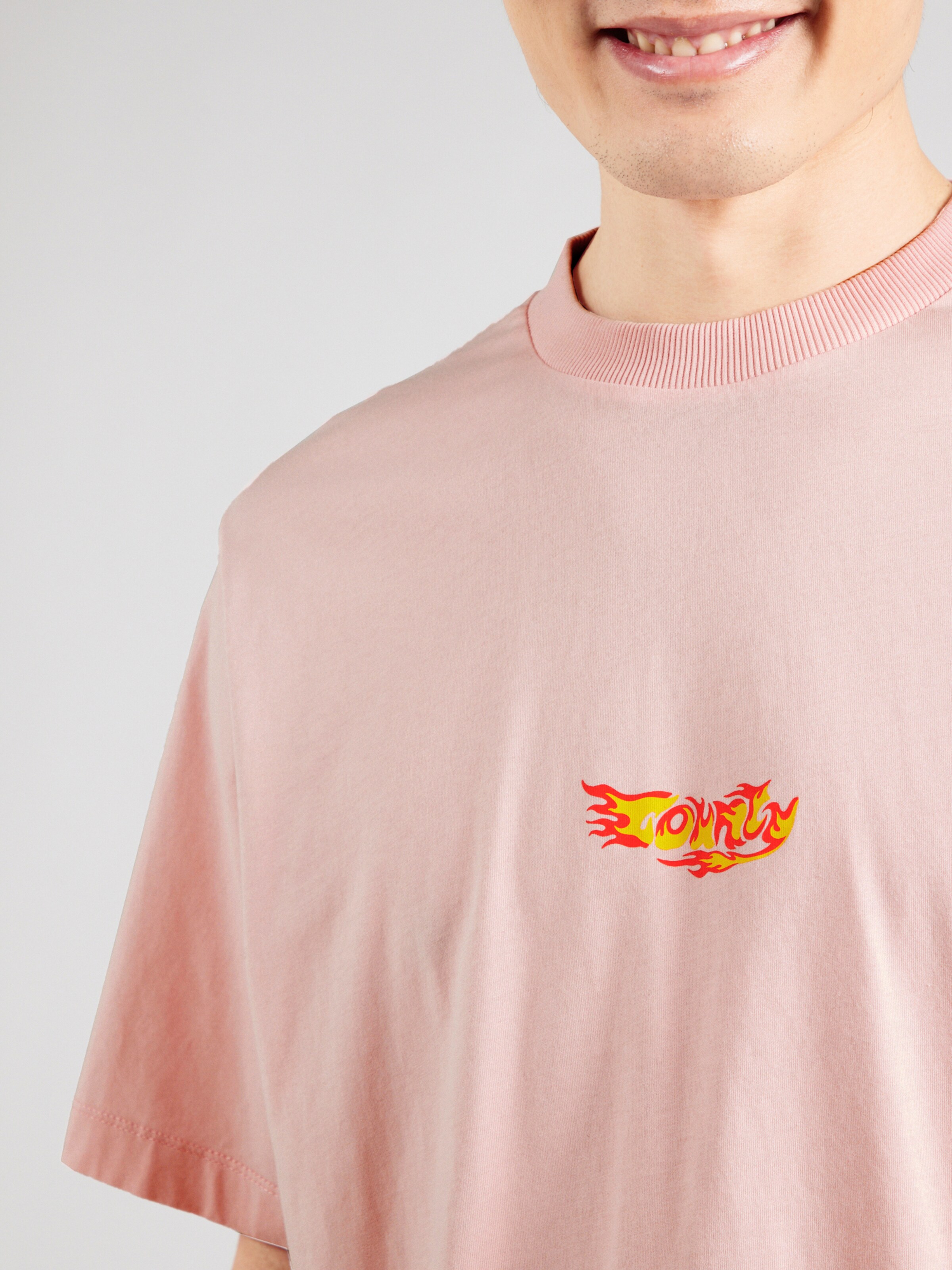 Marcelo Burlon Shirt 'COUNTY FLAME' in Rose | ABOUT YOU