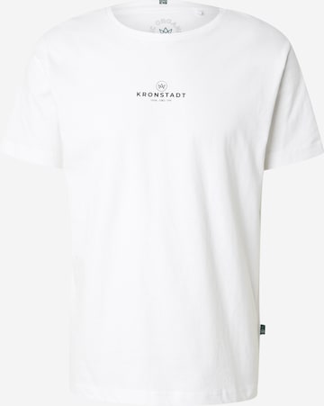 T-Shirt 'Conrad' Kronstadt en blanc : devant