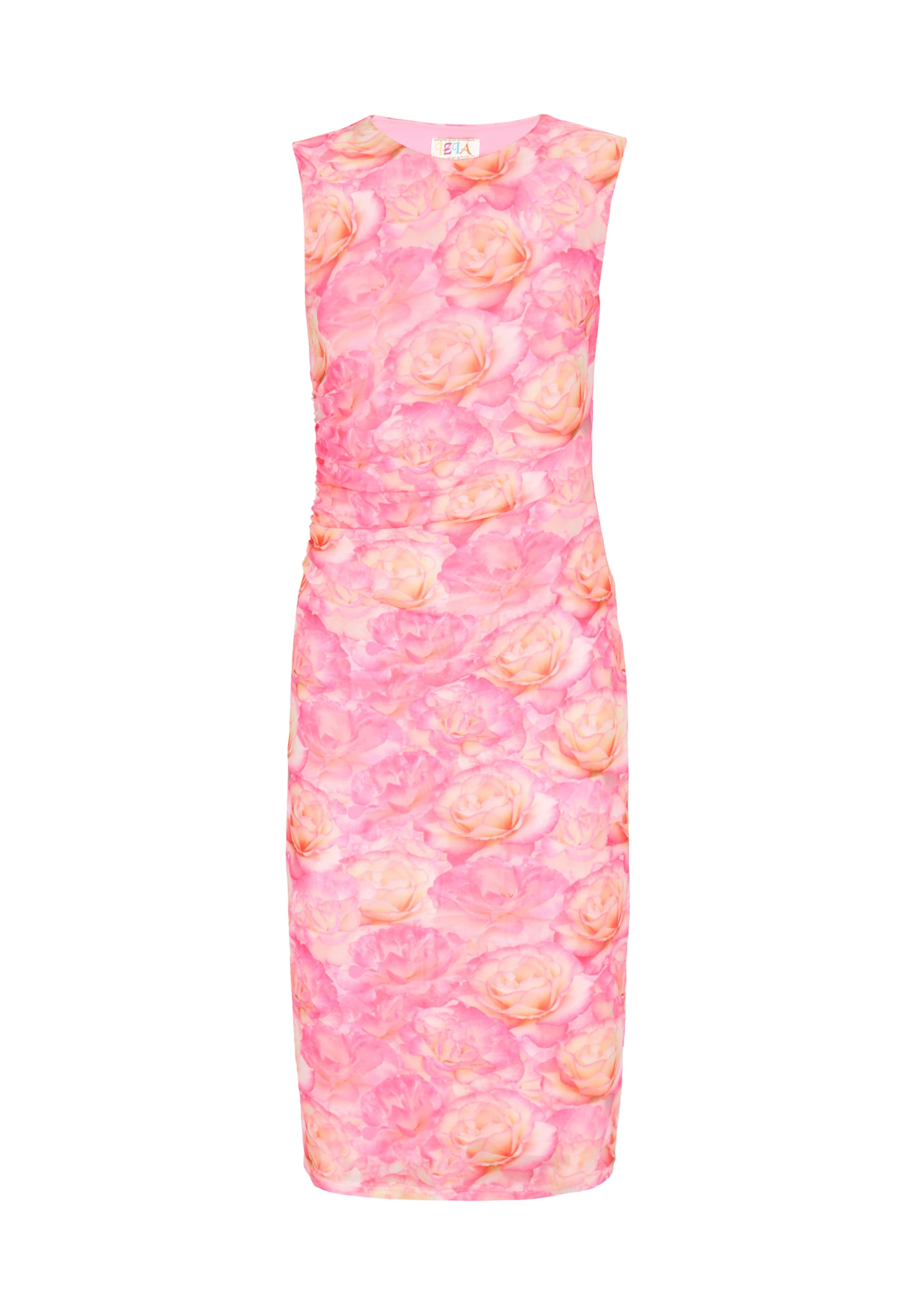 Robe IZIA en rose : devant