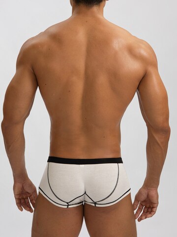 BIMONI Boxer shorts 'Elastic Boxershort Trunk Viskose Low Rise' in White