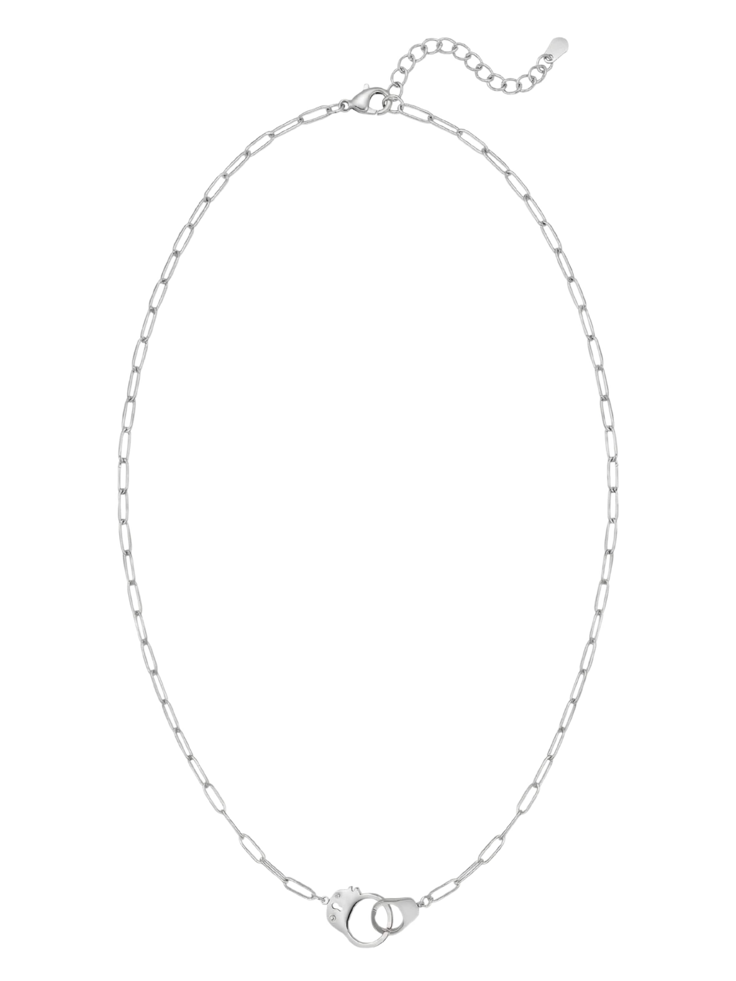 La Moda Me - Cadena 'Rianna' en plata: frente