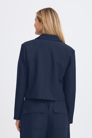 Fransa Přechodná bunda 'FRAbigail Bla 3' – modrá