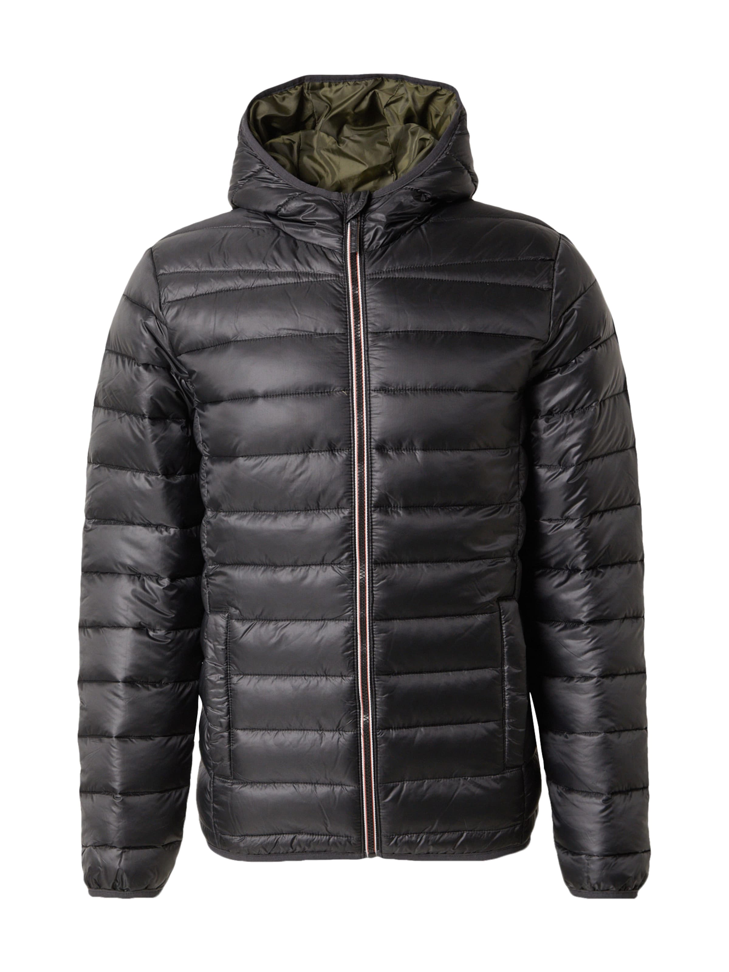 Geacă de primăvară-toamnă de la BLEND pe negru: față