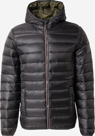 Veste mi-saison BLEND en noir : devant