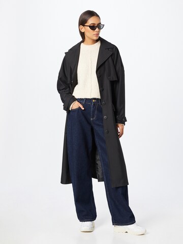 SOMETHINGNEW Wide leg Jeans 'Nancy' in Blue