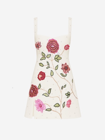 Laura Slings Cocktailjurk 'The Chosen One' in Wit: voorkant