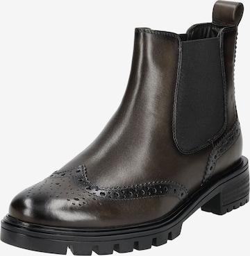 Boots chelsea di ARA in verde: frontale