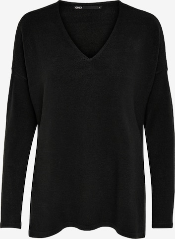 Pull-over 'Amalia' ONLY en noir : devant