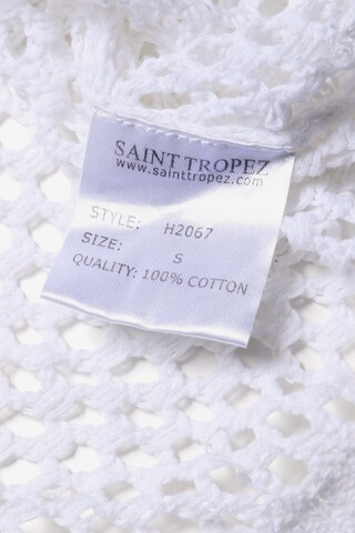 SAINT TROPEZ Pullover S in Weiß