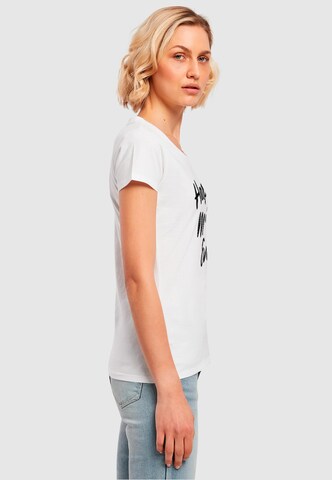 T-shirt 'Mother's Day - Minnie Happiest Mom Ever' ABSOLUTE CULT en blanc