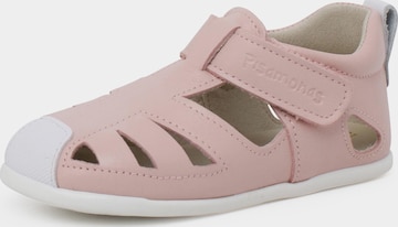 Pisamonas - Zapatos primeros pasos en rosa: frente