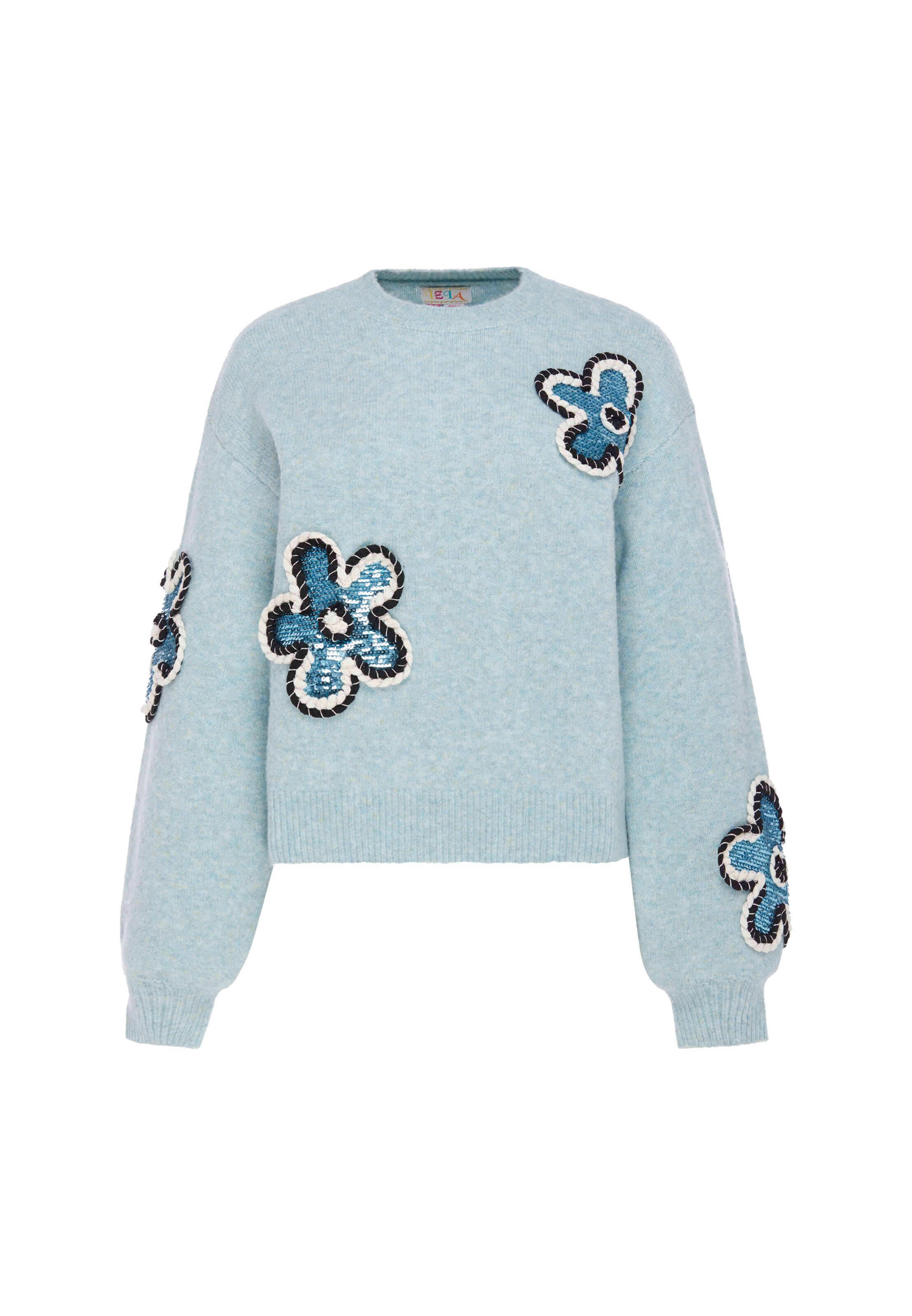 IZIA - Jersey en azul: frente