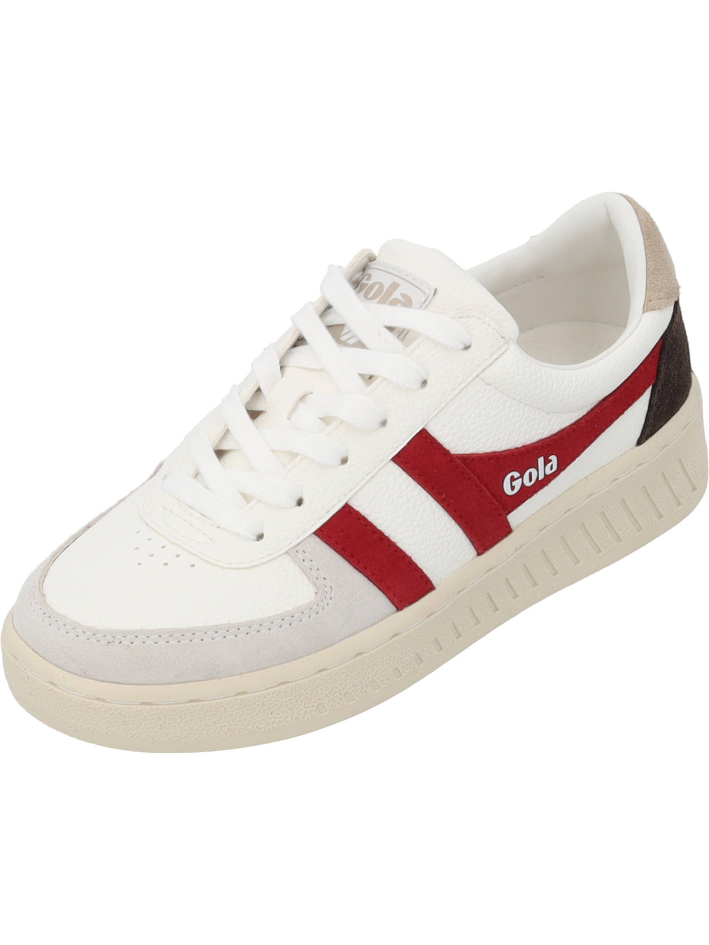 Gola Platform trainers 'Grandslam Trident CLA415' in White: front