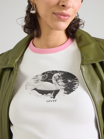 Tricou 'ESSENTIAL' de la LEVI'S ® pe alb