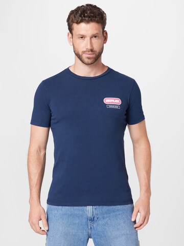 REPLAY T-Shirt in Blau: predná strana