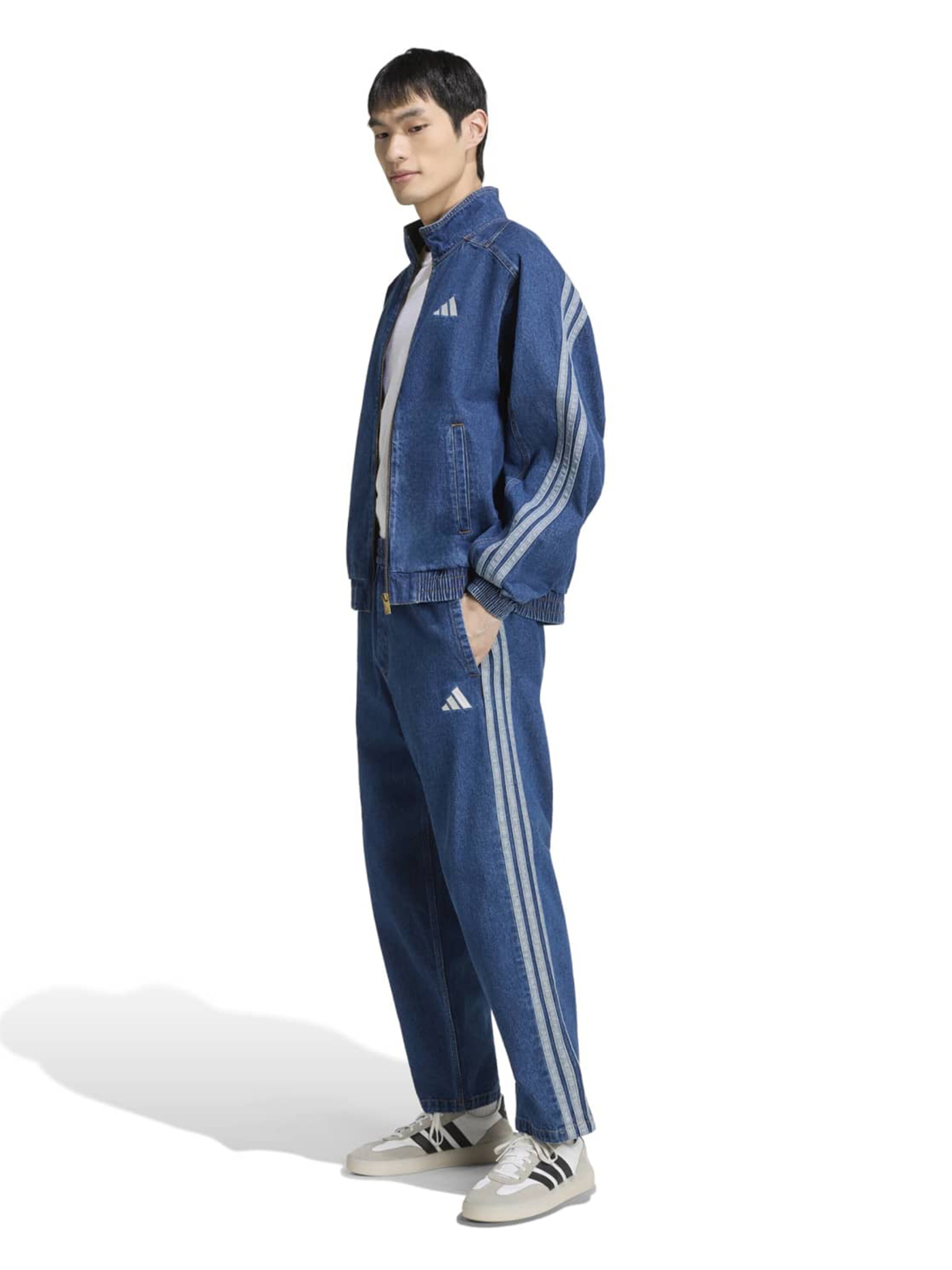 Loosefit Pantalon de sport 'STA' ADIDAS SPORTSWEAR en bleu