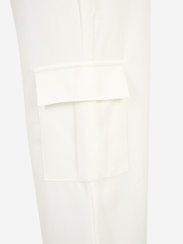 Misspap Boot cut Pleat-front trousers in White
