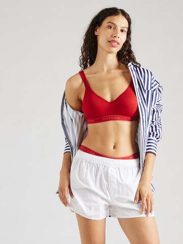 Bustino Reggiseno di Tommy Hilfiger Underwear in rosso
